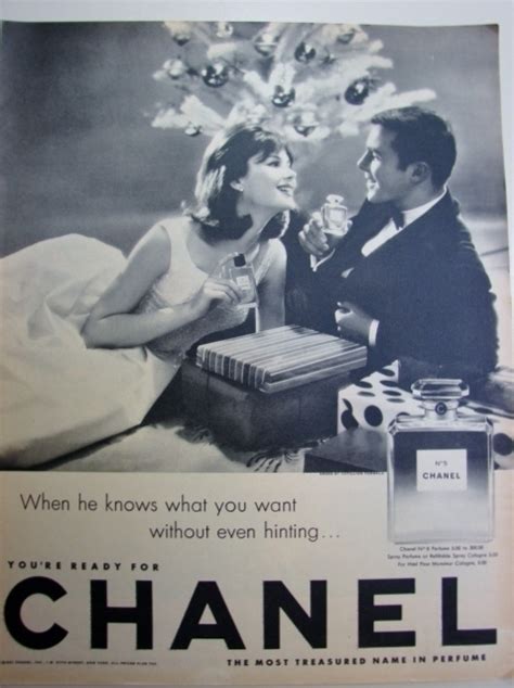 chanel no 5 1960s.